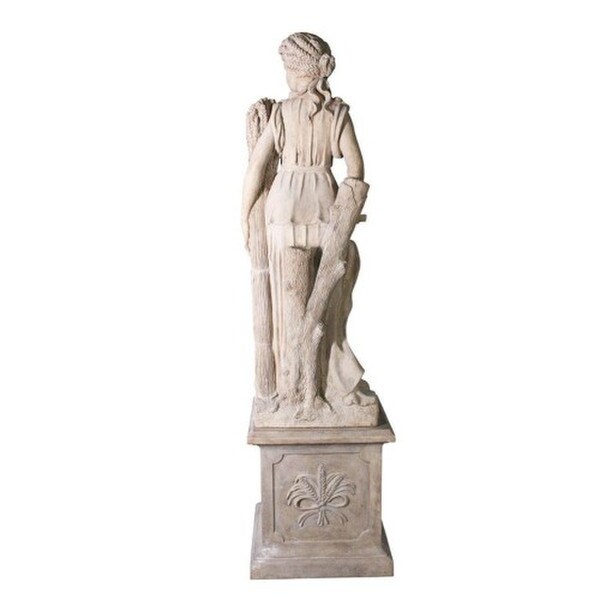Four Seasons Summer Statue With Plinth